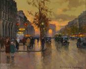 Metro George V, Champs Elysees - 爱德华·科尔特斯